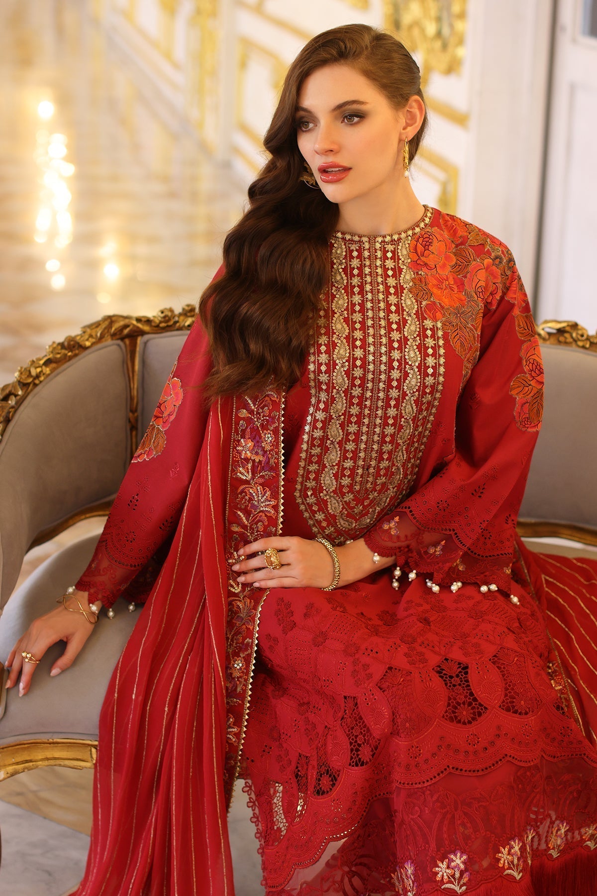 Charizma | Tabeer Eid Edition 25 | CT5-02 L Red Lawn