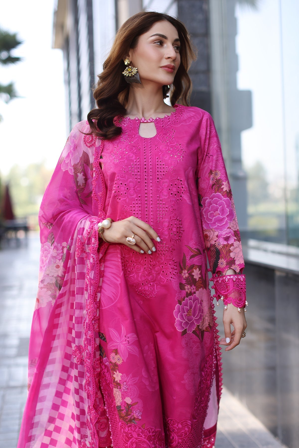 Charizma | Combination Lawn | CC5-24 XL Brilliant Rose Lawn