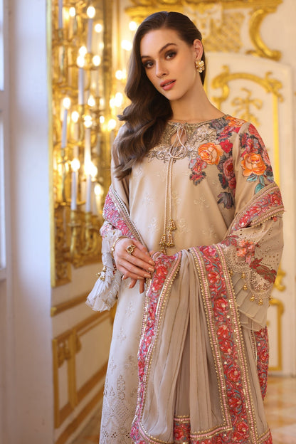 Charizma | Tabeer Eid Edition 25 | CT5-01 L Beige Lawn