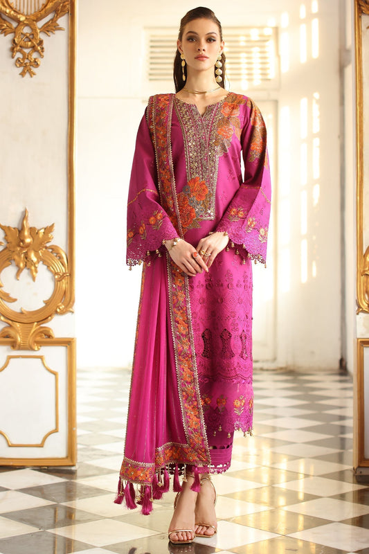 Charizma | Tabeer Eid Edition 25 | CT5-07 XS Magenta Lawn