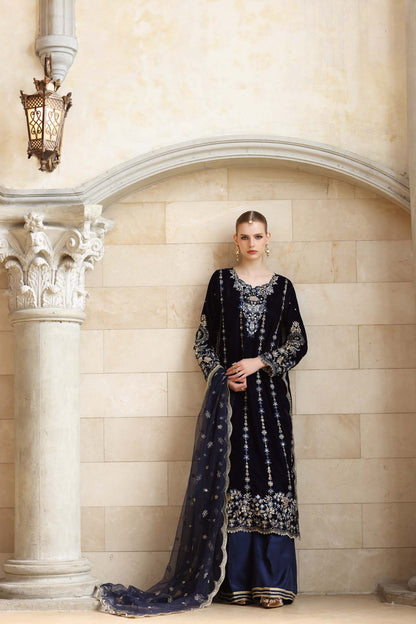 Noor by Saadia Asad | Handcrafted Velvet 25 | Falak by Noor by Saadia Asad - Designer Dress - Type : Ladies Clothes - Available at Saira Sultan - 100% Original 