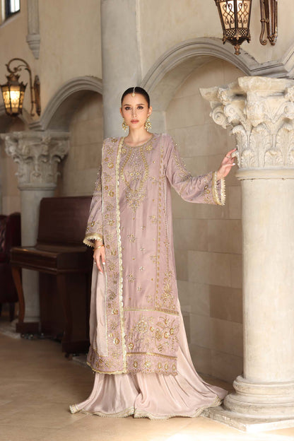 Noor by Saadia Asad | Handcrafted Velvet 25 | Khayal by Noor by Saadia Asad - Designer Dress - Type : Ladies Clothes - Available at Saira Sultan - 100% Original 