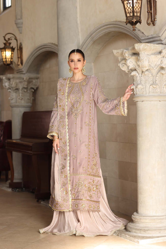 Noor by Saadia Asad | Handcrafted Velvet 25 | Khayal by Noor by Saadia Asad - Designer Dress - Type : Ladies Clothes - Available at Saira Sultan - 100% Original 