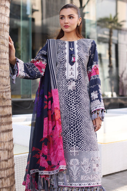 Charizma | Combination Lawn | CC5-26 M Navy Lawn