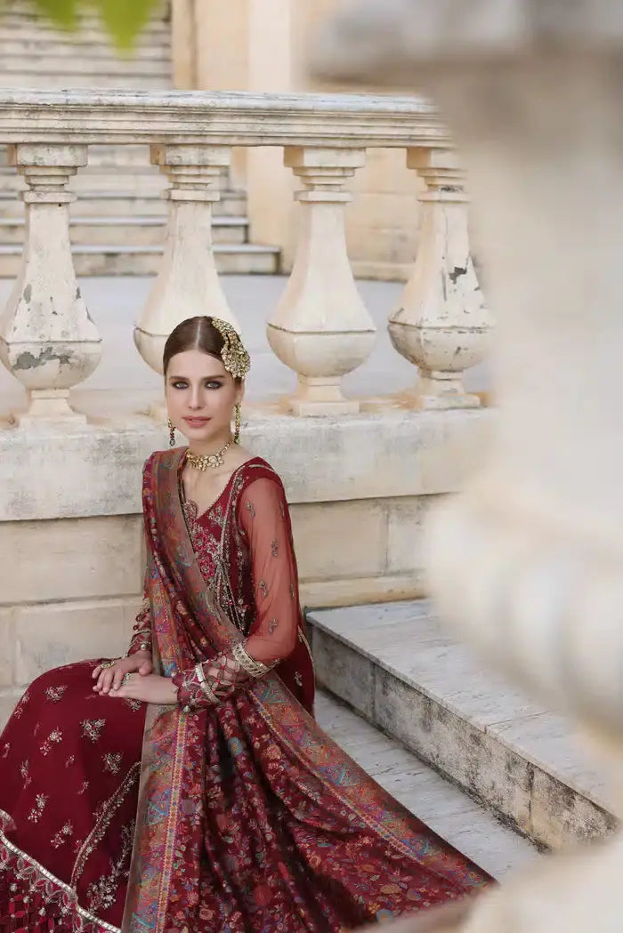 Noor by Saadia Asad | Kaani Wedding Formals 23 | 07 - Pakistani Designer Dress - by Noor by Saadia Asad | Type: Formal - 100% Original at Saira Sultan
