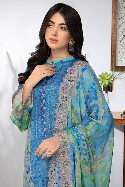 Charizma |Combination Lawn Collection | CC-24 - Pakistani Designer Dress - by Charizma | Type: Luxury - 100% Original at Saira Sultan