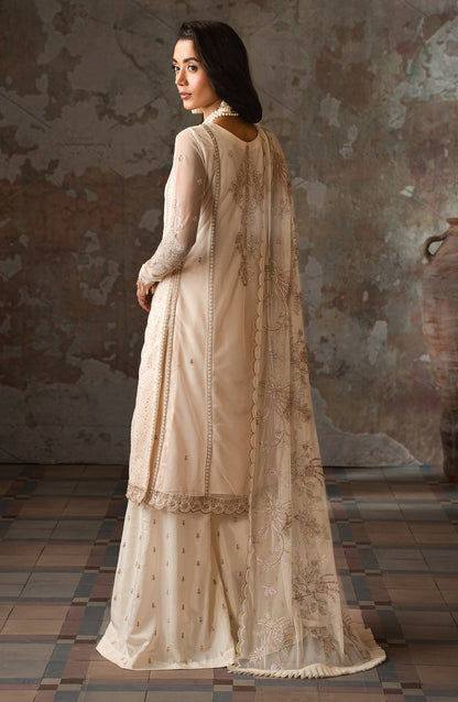 Zarif | Emirah Formals | ZEF 06 MEERA S Ivory Net