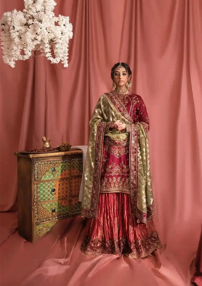 Aik Atelier | Wedding Festive 23 | LOOK 01 - Pakistani Designer Dress - by Aik Atelier | Type: Bridal - 100% Original at Saira Sultan