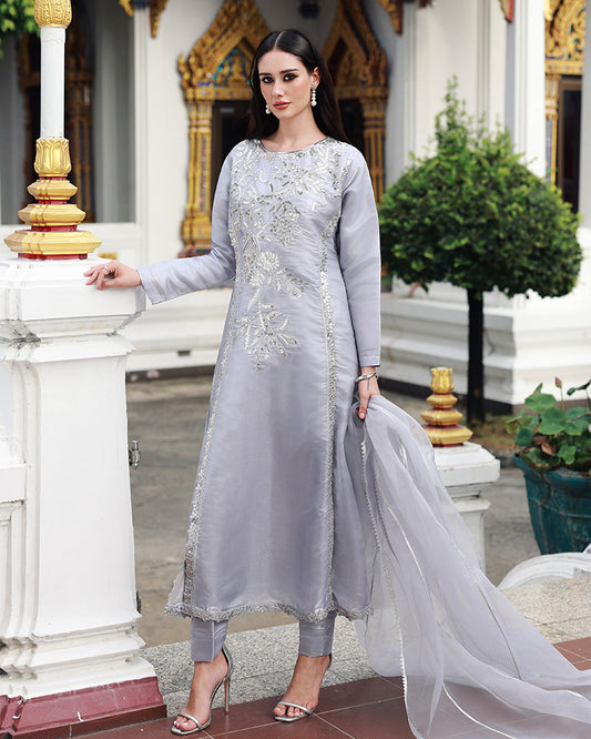 Ain | Prestige Festive Edit | AN-145 A - Pakistani Designer Dress - by Ain - Type : Ladies Clothes - 100% Original at Saira Sultan