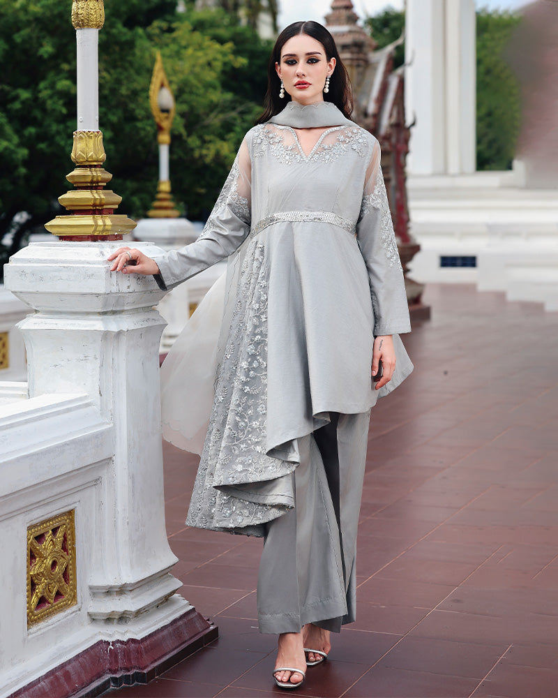 Ain | Prestige Festive Edit | AN-146 C AN-146 C - Pakistani Designer Dress - by Ain - Type : Ladies Clothes - 100% Original at Saira Sultan