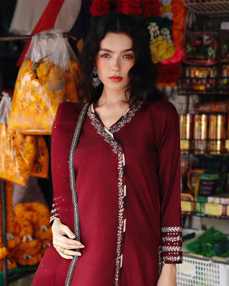 Ain | Prestige Festive Edit | AN-142 F - Pakistani Designer Dress - by Ain - Type : Ladies Clothes - 100% Original at Saira Sultan