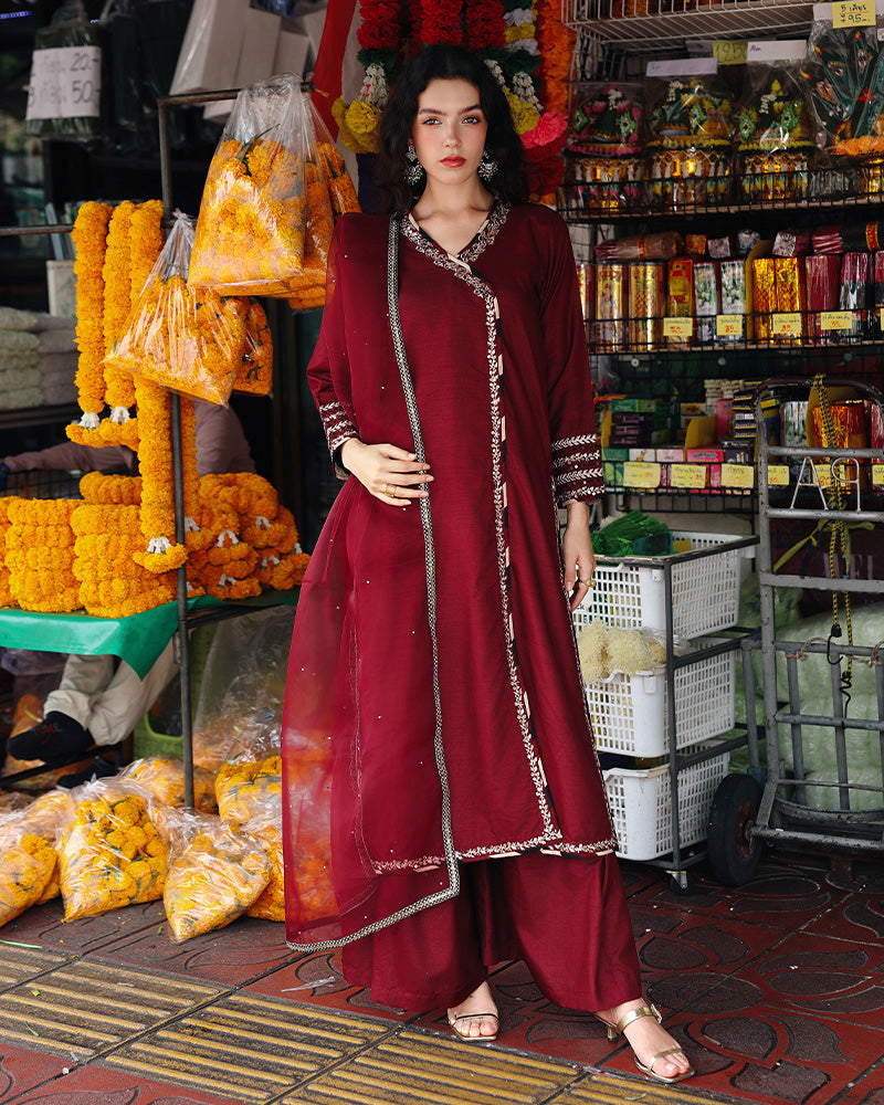 Ain | Prestige Festive Edit | AN-142 F - Pakistani Designer Dress - by Ain - Type : Ladies Clothes - 100% Original at Saira Sultan