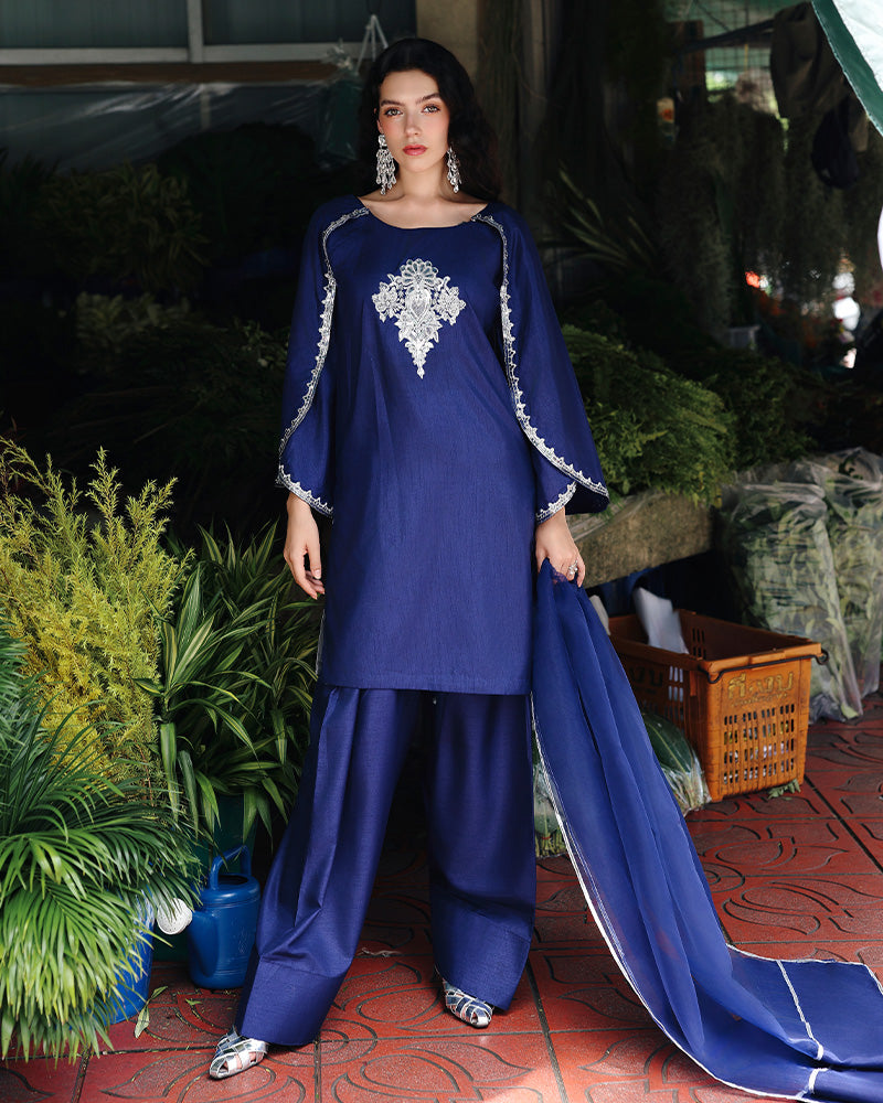 Ain | Prestige Festive Edit | AN-141 E - Pakistani Designer Dress - by Ain - Type : Ladies Clothes - 100% Original at Saira Sultan