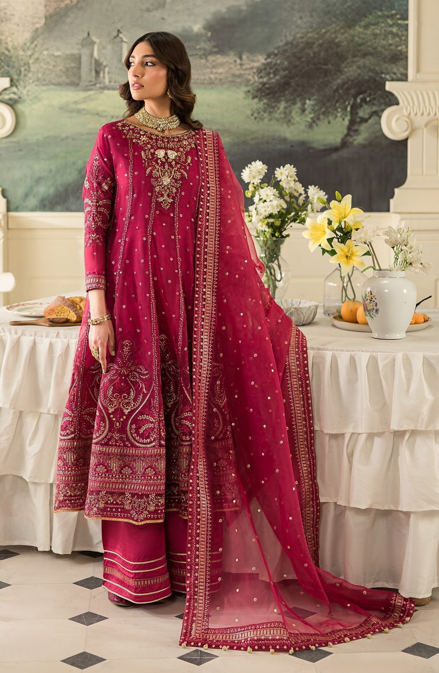 Emaan Adeel | Suave Luxury Formals 24 | SALVIA - Pakistani Designer Dress - by Emaan Adeel | Type: Formal - 100% Original at Saira Sultan