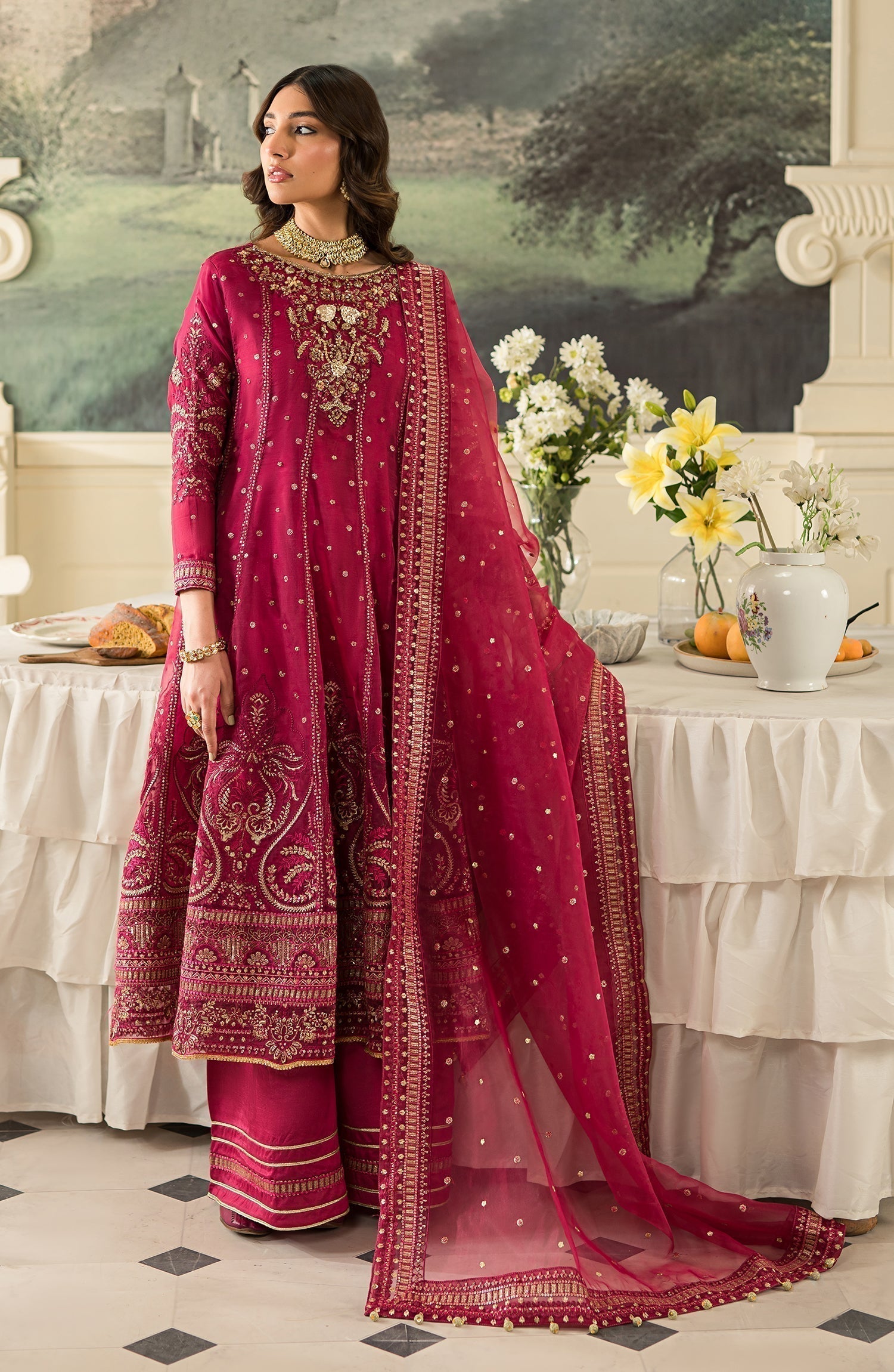 Emaan Adeel | Suave Luxury Formals 24 | SALVIA - Pakistani Designer Dress - by Emaan Adeel | Type: Formal - 100% Original at Saira Sultan