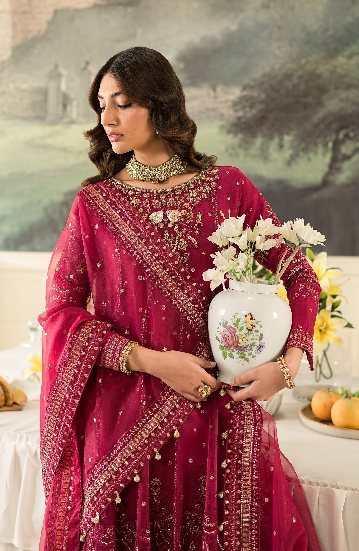 Emaan Adeel | Suave Luxury Formals 24 | SALVIA - Pakistani Designer Dress - by Emaan Adeel | Type: Formal - 100% Original at Saira Sultan