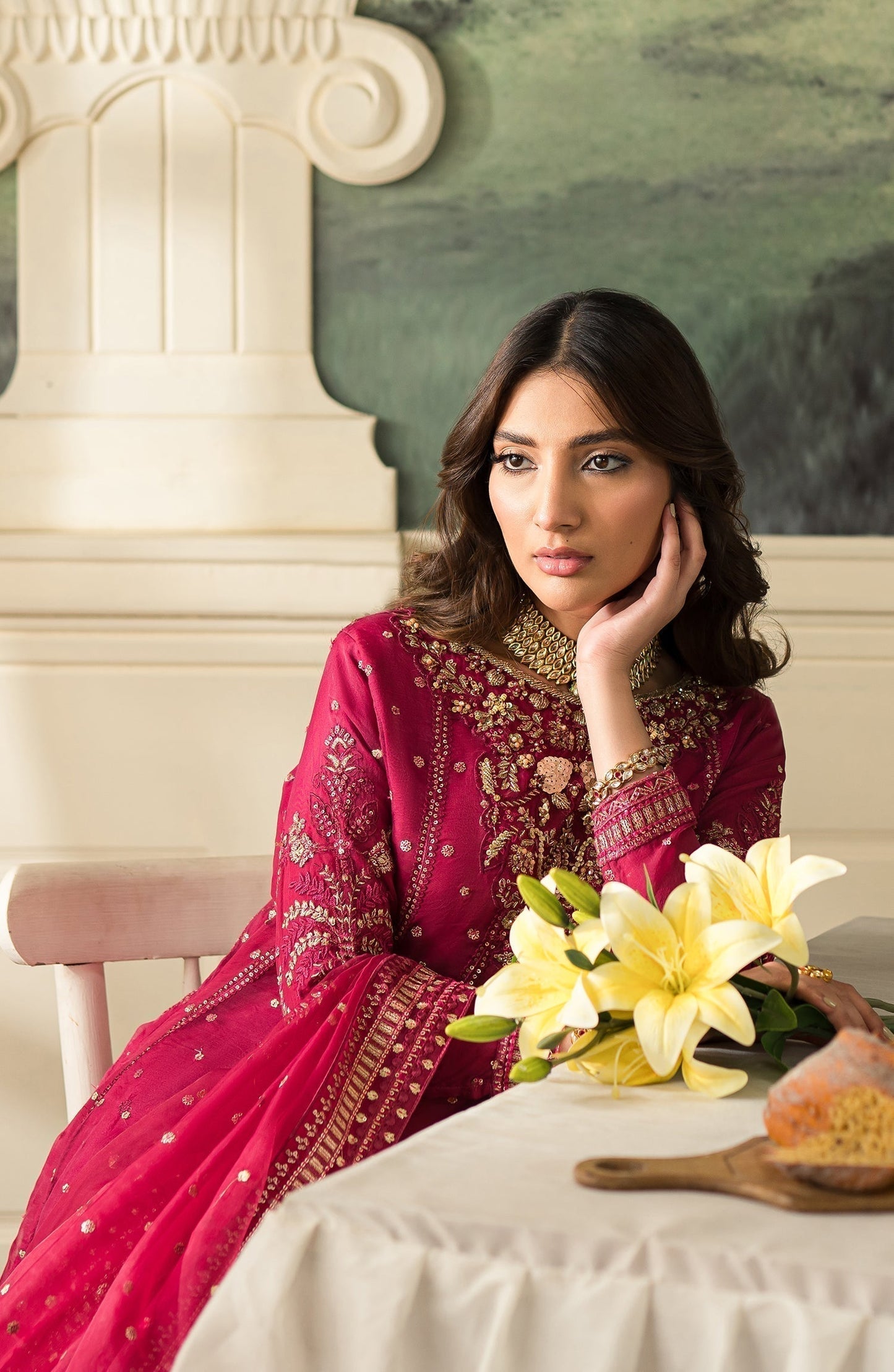 Emaan Adeel | Suave Luxury Formals 24 | SALVIA - Pakistani Designer Dress - by Emaan Adeel | Type: Formal - 100% Original at Saira Sultan