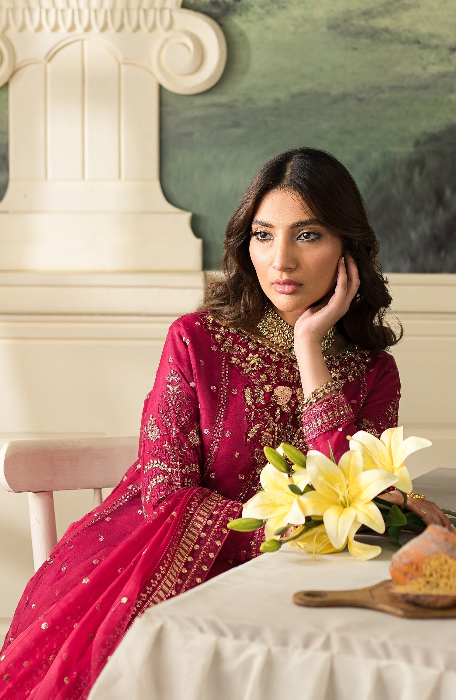 Emaan Adeel | Suave Luxury Formals 24 | SALVIA - Pakistani Designer Dress - by Emaan Adeel | Type: Formal - 100% Original at Saira Sultan