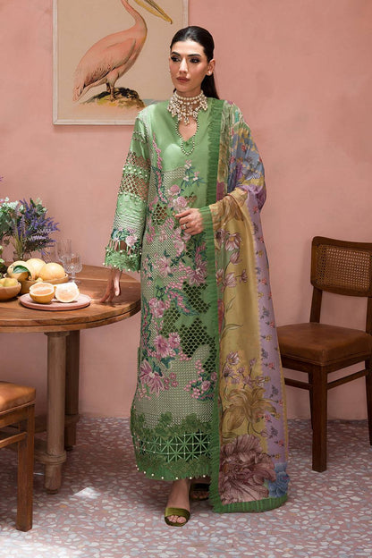 Afrozeh | The Pinted Grden Lawn 24 | Celestial Bouquet - Pakistani Designer Dress - by Afrozeh | Type: Luxury - 100% Original at Saira Sultan