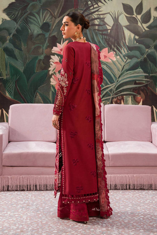 Afrozeh | The Pinted Grden Lawn 24 | Dahlia Dusk - Pakistani Designer Dress - by Afrozeh | Type: Luxury - 100% Original at Saira Sultan