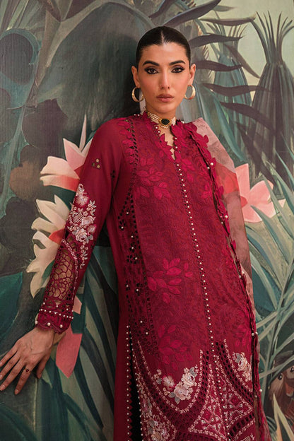 Afrozeh | The Pinted Grden Lawn 24 | Dahlia Dusk - Pakistani Designer Dress - by Afrozeh | Type: Luxury - 100% Original at Saira Sultan
