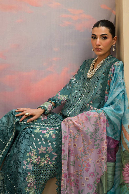 Afrozeh | The Pinted Grden Lawn 24 | Stellar Sage - Pakistani Designer Dress - by Afrozeh | Type: Luxury - 100% Original at Saira Sultan