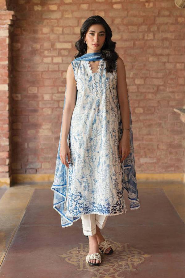 Sahar | Spring Summer Lawn | S-21 - Pakistani Designer Dress - by Sahar | Type: Casuals - 100% Original at Saira Sultan
