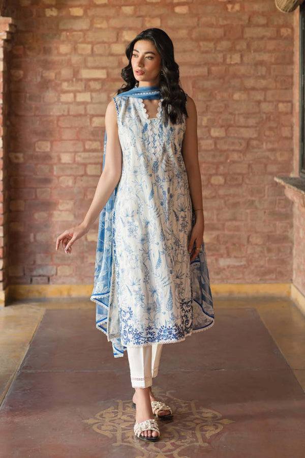 Sahar | Spring Summer Lawn | S-21 - Pakistani Designer Dress - by Sahar | Type: Casuals - 100% Original at Saira Sultan