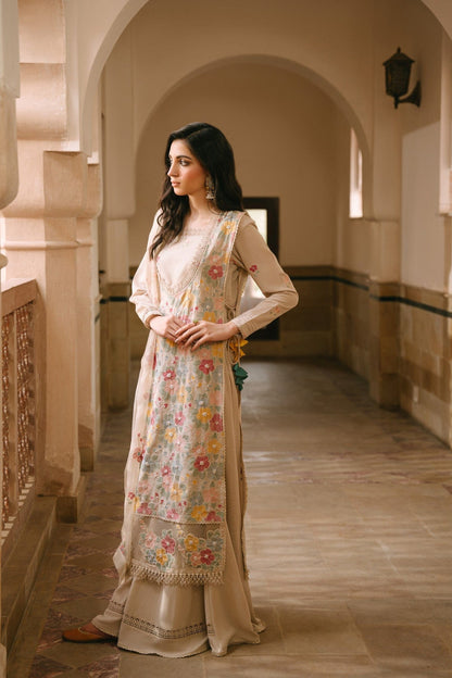 Taana Baana | Manzil Winter | M3407A L Beige Karandi