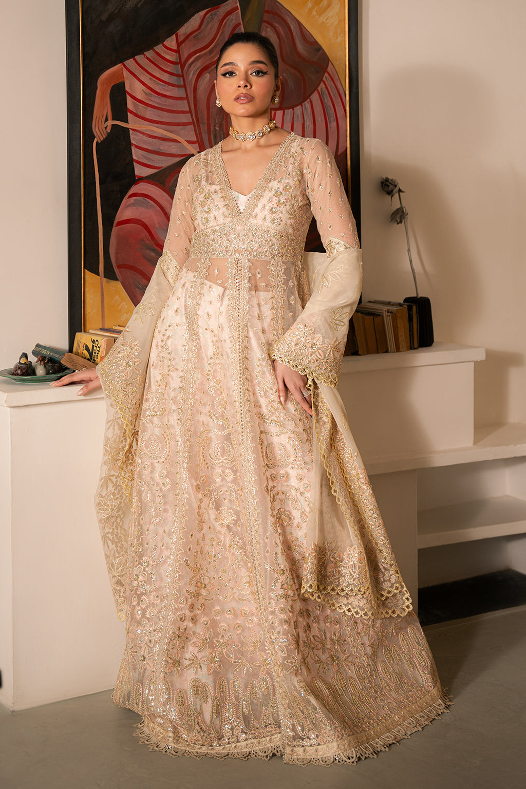 Ayzel | Solene Wedding Formals | Linnea XL Ivory Organza