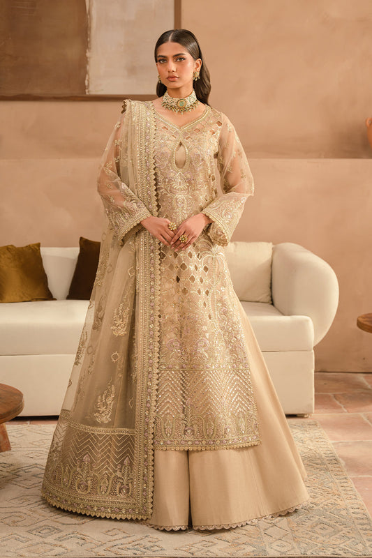 Ayzel | Panache Wedding Formals | Rusa XS Beige Organza