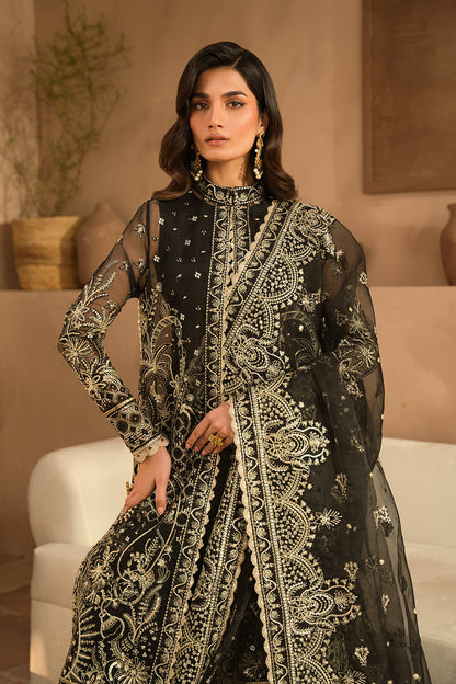 Ayzel | Panache Wedding Formals | Orina XL Black Organza