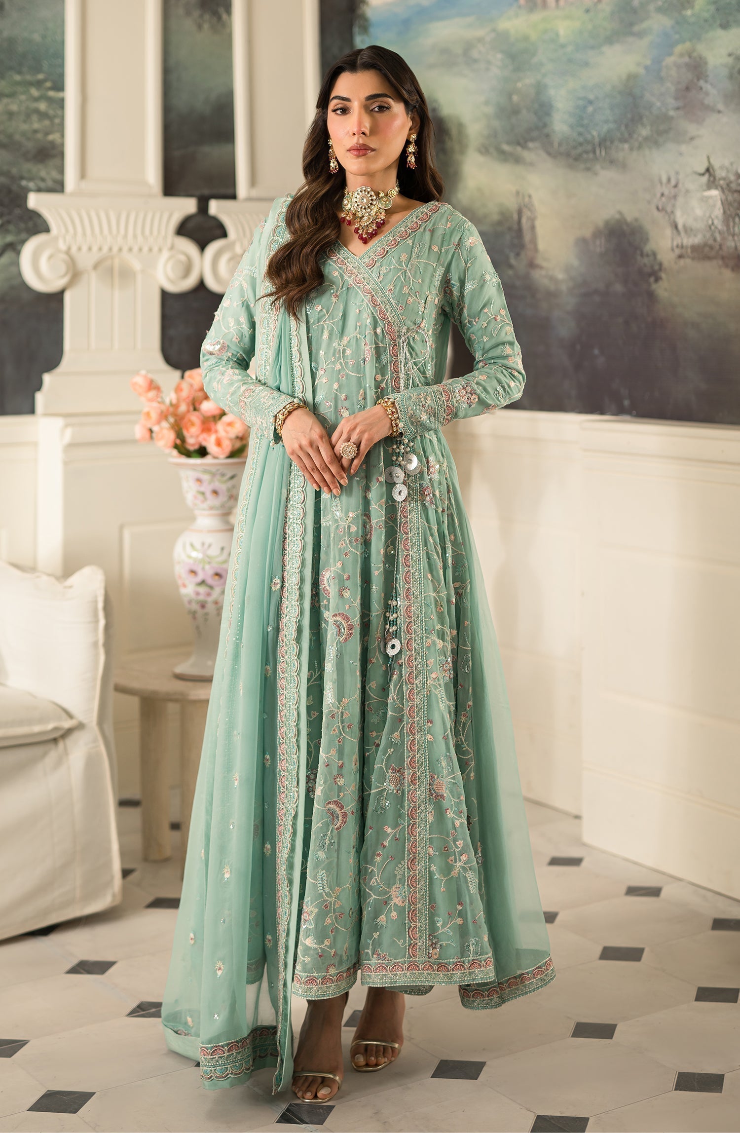 Emaan Adeel | Suave Luxury Formals 24 | AZLIN - Pakistani Designer Dress - by Emaan Adeel | Type: Formal - 100% Original at Saira Sultan
