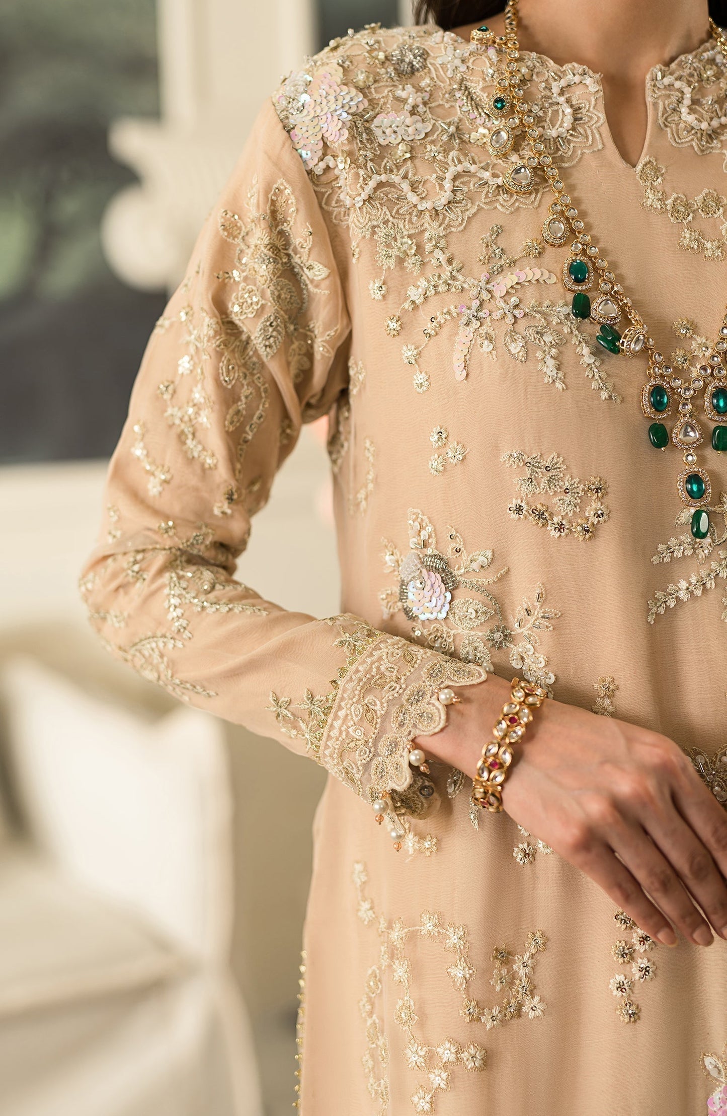 Emaan Adeel | Suave Luxury Formals 24 | ARUNA - Pakistani Designer Dress - by Emaan Adeel | Type: Formal - 100% Original at Saira Sultan