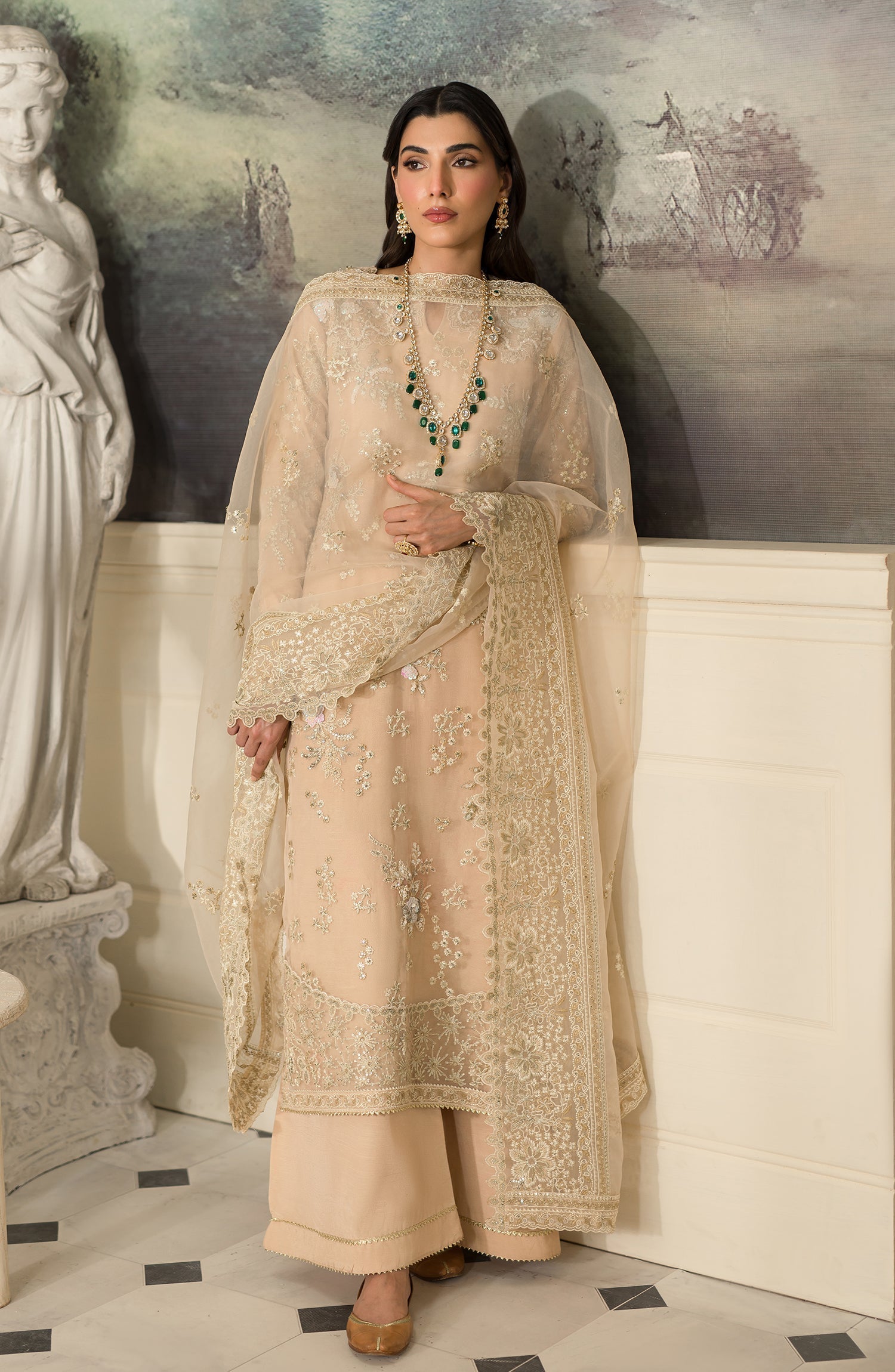 Emaan Adeel | Suave Luxury Formals 24 | ARUNA - Pakistani Designer Dress - by Emaan Adeel | Type: Formal - 100% Original at Saira Sultan
