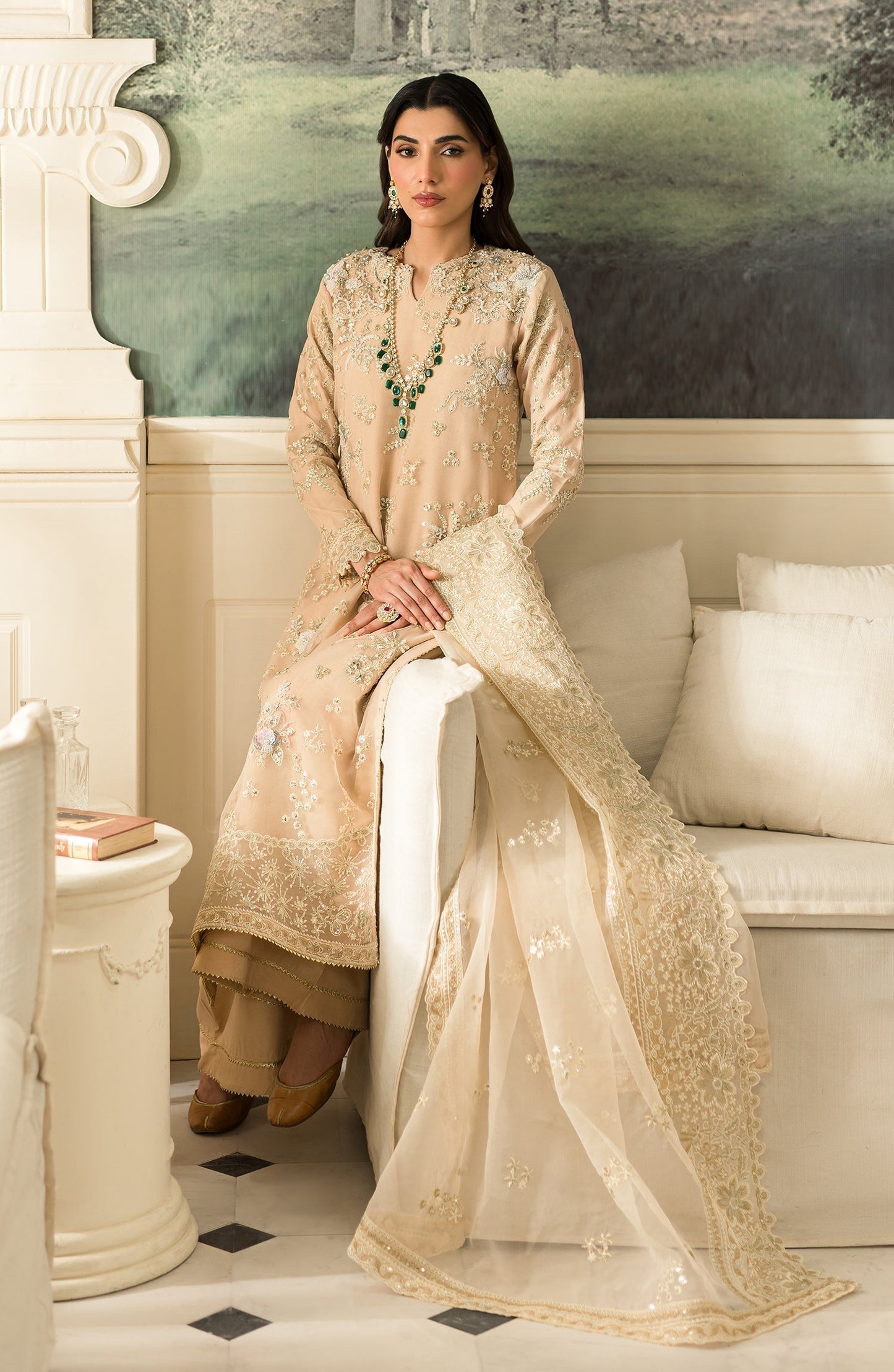 Emaan Adeel | Suave Luxury Formals 24 | ARUNA - Pakistani Designer Dress - by Emaan Adeel | Type: Formal - 100% Original at Saira Sultan