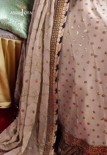 Asim Jofa | Bekhudi Luxury Chiffon 23 | AJBK-05 - Pakistani Designer Dress - by Asim Jofa | Type: Bridal - 100% Original at Saira Sultan