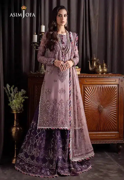Asim Jofa | Bekhudi Luxury Chiffon 23 | AJBK-04 - Pakistani Designer Dress - by Asim Jofa | Type: Bridal - 100% Original at Saira Sultan