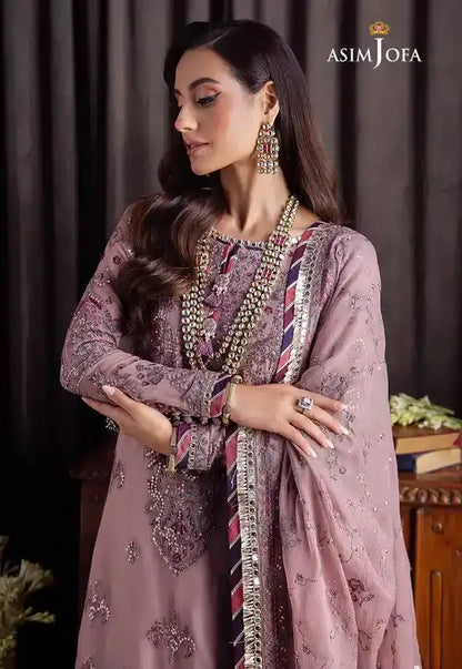 Asim Jofa | Bekhudi Luxury Chiffon 23 | AJBK-04 - Pakistani Designer Dress - by Asim Jofa | Type: Bridal - 100% Original at Saira Sultan