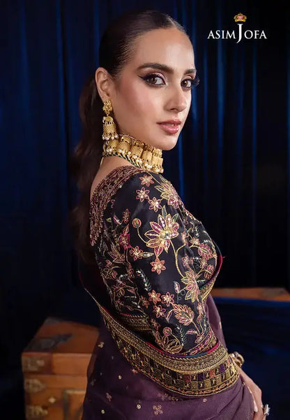 Asim Jofa | Bekhudi Luxury Chiffon 23 | AJBK-08 - Pakistani Designer Dress - by Asim Jofa | Type: Bridal - 100% Original at Saira Sultan