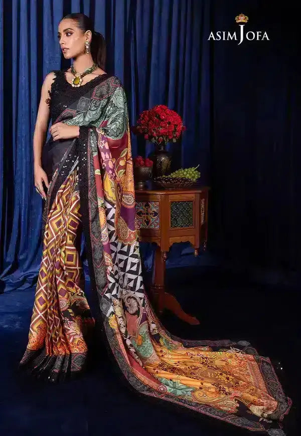 Asim Jofa | Bekhudi Luxury Chiffon 23 | AJBK-09 - Pakistani Designer Dress - by Asim Jofa | Type: Bridal - 100% Original at Saira Sultan