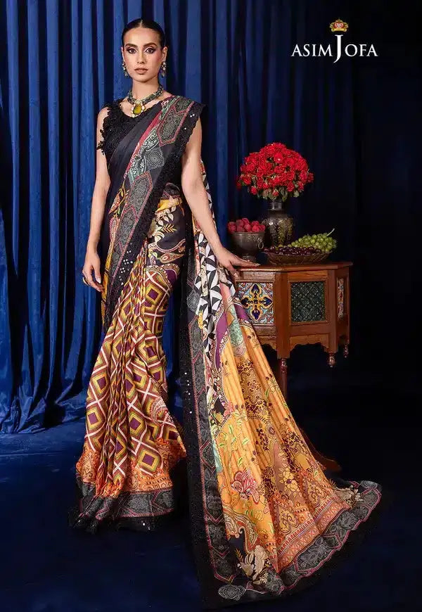 Asim Jofa | Bekhudi Luxury Chiffon 23 | AJBK-09 - Pakistani Designer Dress - by Asim Jofa | Type: Bridal - 100% Original at Saira Sultan