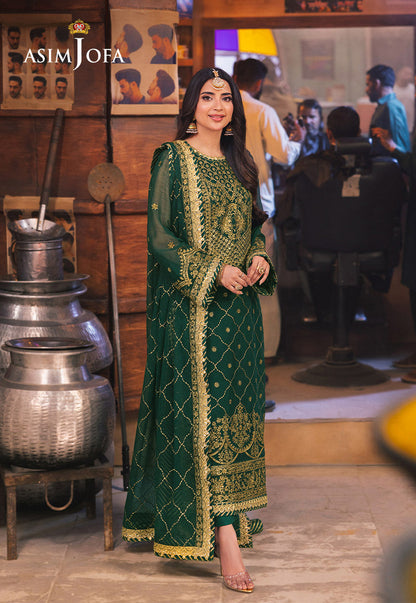 Asim Jofa | Chamkeli Formals 24 | AJKK-22 - Pakistani Designer Dress - by Asim Jofa | Type: Formal - 100% Original at Saira Sultan