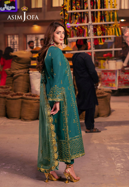 Asim Jofa | Chamkeli Formals 24 | AJKK-27 - Pakistani Designer Dress - by Asim Jofa | Type: Formal - 100% Original at Saira Sultan