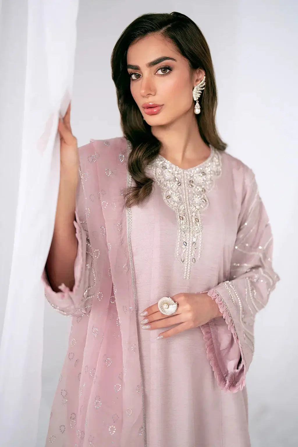 Ajr Couture | Luxe Pret Eid Drop | Floret - Pakistani Designer Dress - by AJR Couture | Type: Luxury - 100% Original at Saira Sultan