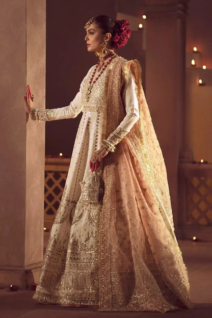 AJR Couture | Mushk The Silk Edit | Tamanah - Pakistani Designer Dress - by AJR Couture | Type: Bridal - 100% Original at Saira Sultan