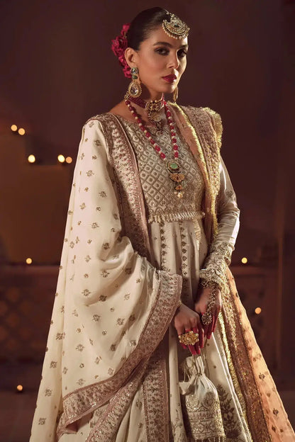 AJR Couture | Mushk The Silk Edit | Tamanah - Pakistani Designer Dress - by AJR Couture | Type: Bridal - 100% Original at Saira Sultan