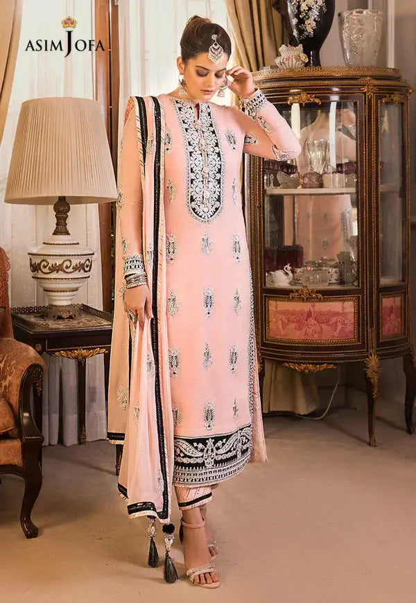Asim Jofa | Nuri Mahroo | AJSM 10 - Pakistani Designer Dress - by Asim Jofa | Type: Formal - 100% Original at Saira Sultan