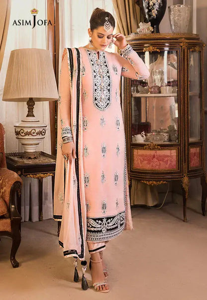 Asim Jofa | Nuri Mahroo | AJSM 10 - Pakistani Designer Dress - by Asim Jofa | Type: Formal - 100% Original at Saira Sultan