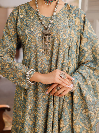 Almirah | Traditional Tale | ALP-3PS-2130 S Mouse Gray Lawn